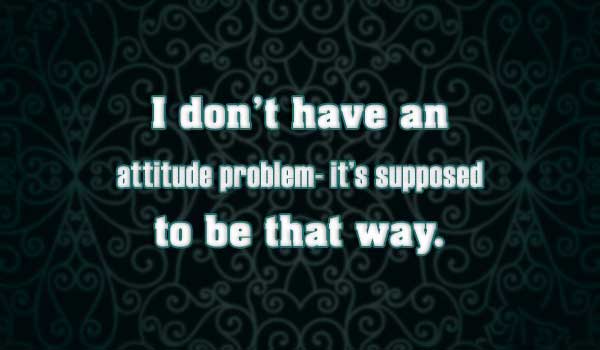 Attiude