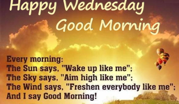Happy Wednesday