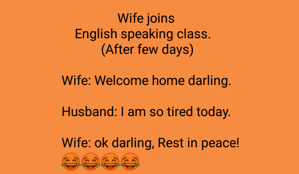 Funny Jokes Husband Wife