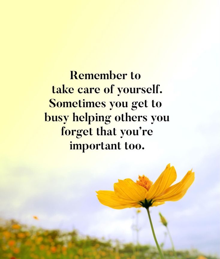 You’re Important, Too