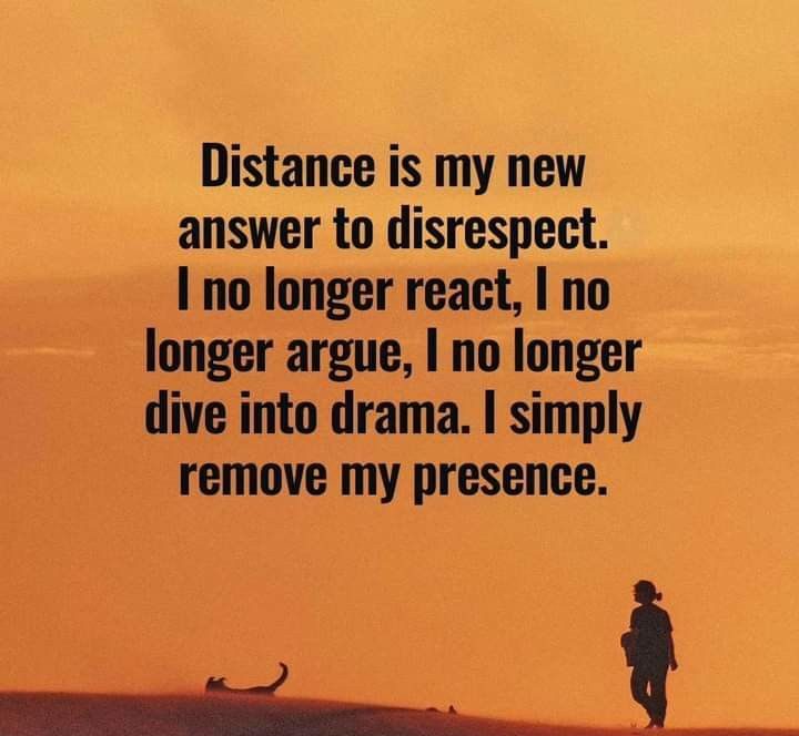 Respecting My Presence