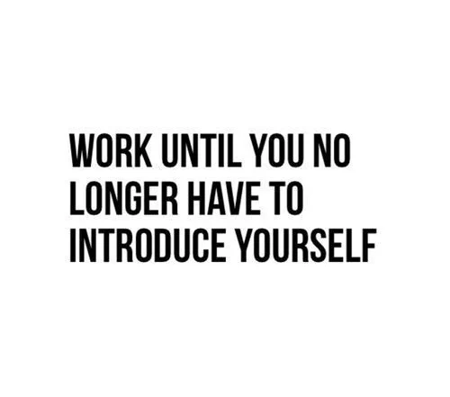 Earn Your Name